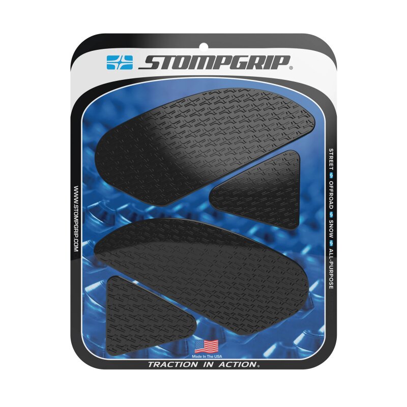 Stompgrip Traction Pads negros, para Honda CBR250R, 2015 y CBR300R, 2015-2025