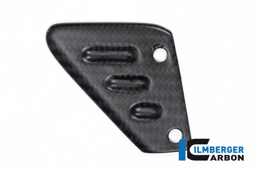 Protector de talón de carbono Ilmberger para pasajero, lado derecho mate, para Aprilia RSV4 / Tuono V4 2021-