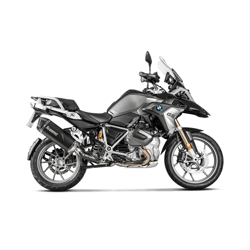 Akrapovic Slip-On Line (Titanio) Escape negro para BMW R 1250 GS y R1250GS ADVENTURE Año del modelo 2019-2023