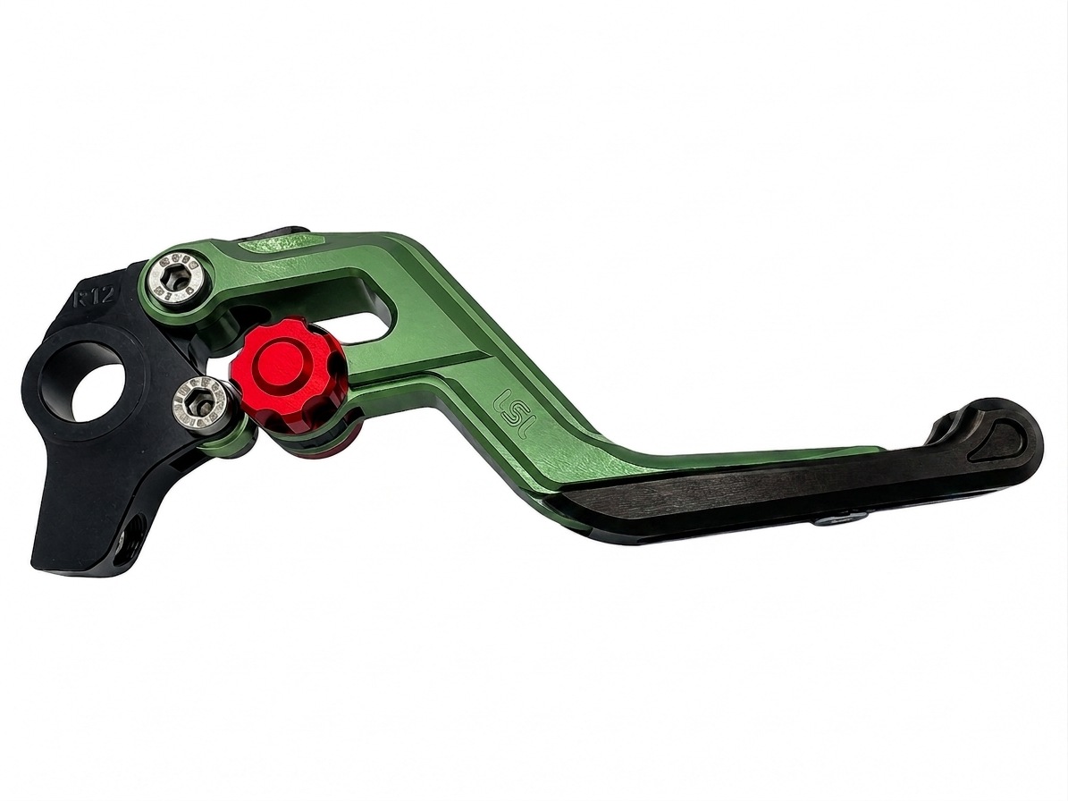 LSL ERGONIA Maneta de Freno R21 Verde/Rojo/Negro