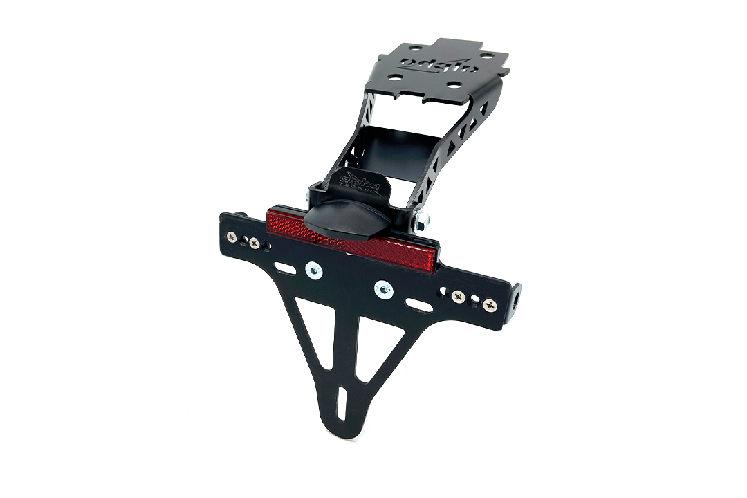 Soporte de matrícula alpha Technik para Suzuki GSX-S1000 y GSX-S950, Tipo WEK0, WEK1, WEK2, Año del modelo 2021-
