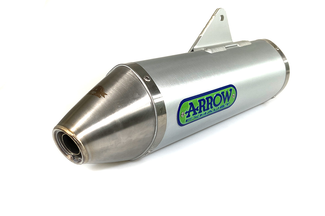 Escape ARROW THUNDER para Honda CRF250 / CRF300 2017-, Aluminio (Solo con tubo intermedio ARROW)