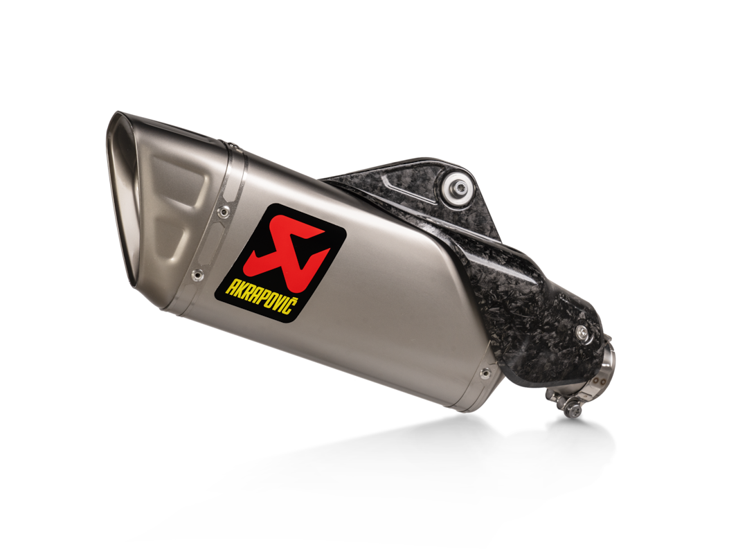 Akrapovic Slip-On Line (Titanium) sistema de escape para Yamaha MT-10 (SP) a partir del año del modelo 2022-2024