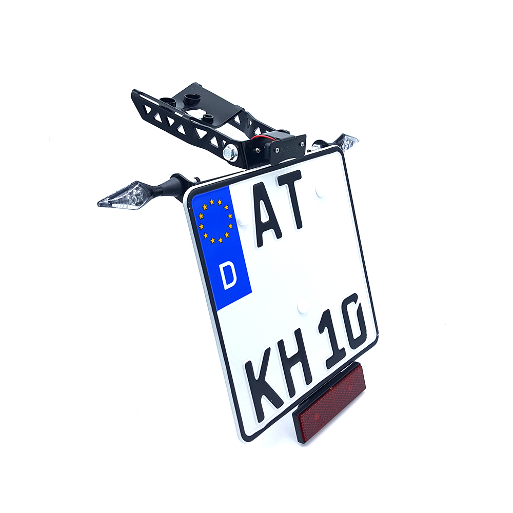 Soporte de matrícula alpha Technik Yamaha YZF-R1,R1M; Tipo RN32,RN49,RN65; Año del modelo 2017-