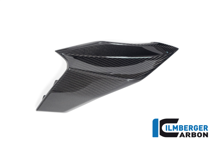Ilmberger Carbon Winglet / Panel lateral de carenado lado derecho brillo para Aprilia Tuono V4 2021-