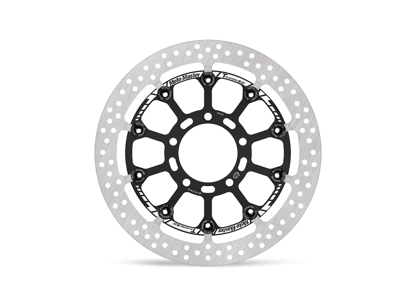 MOTO MASTER disco de freno anterior, delanteroe simétrica rotacional, T-Floater para Kawasaki ZX6R Ninja, ZX10R Ninja, Z1000 y ZZR1400, a partir del año de modelo 2006, según el ámbito de aplicación