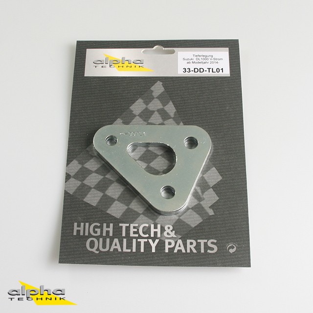 Kit de reducción de altura alpha Technik 35mm para Suzuki DL1000 V-Strom; Tipo DD; Modelo año 2014-