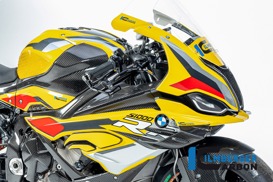 Parte de carenado de carbono Ilmberger Racing, brillante, BMW S1000RR 2023-