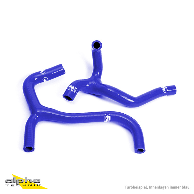 Kit de mangueras de silicona SAMCO SPORT azul para Honda CRF450R año de modelo 2003-2004