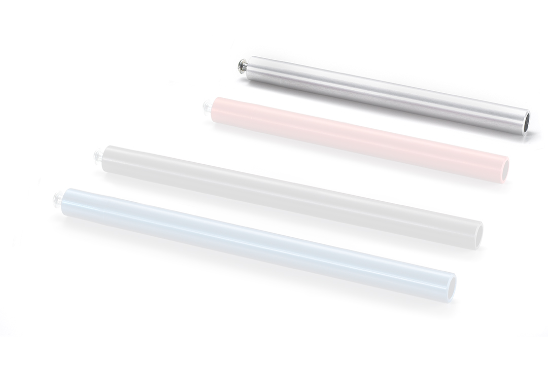 TRW manillartube, Aluminio MCL250C, anodizado plateado