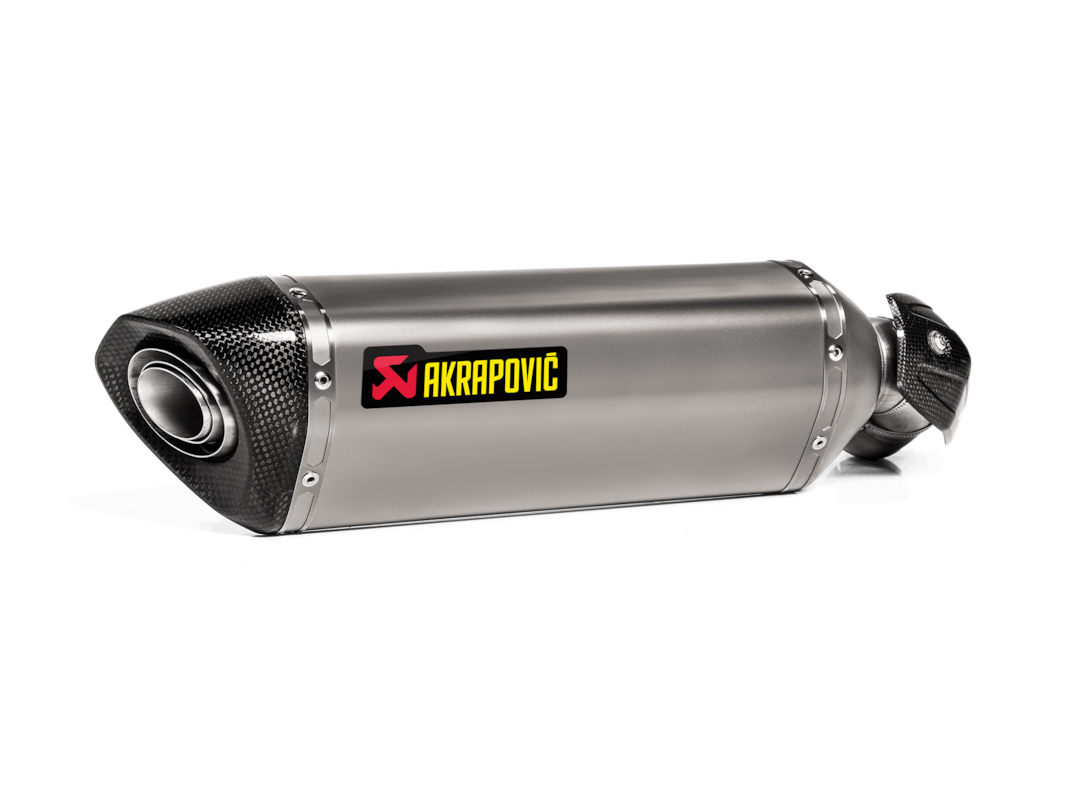 Escape Akrapovic Slip-On Line (Titanio) para Kawasaki Ninja 1000SX 2020-2024, Ninja 1100SX, 2025
