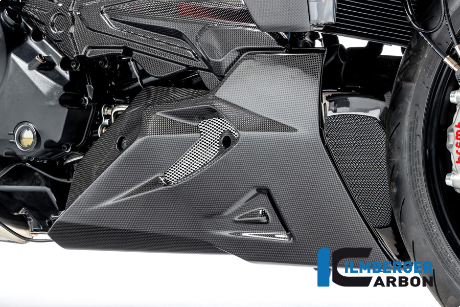 Quilla Ilmberger de carbono lado derecho, brillante, Ducati Diavel 1260, 2019-