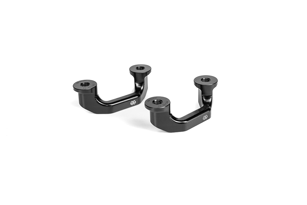 Gilles Tapa de Soporte de Estribera de Pasajero, negro, para Yamaha, RM39