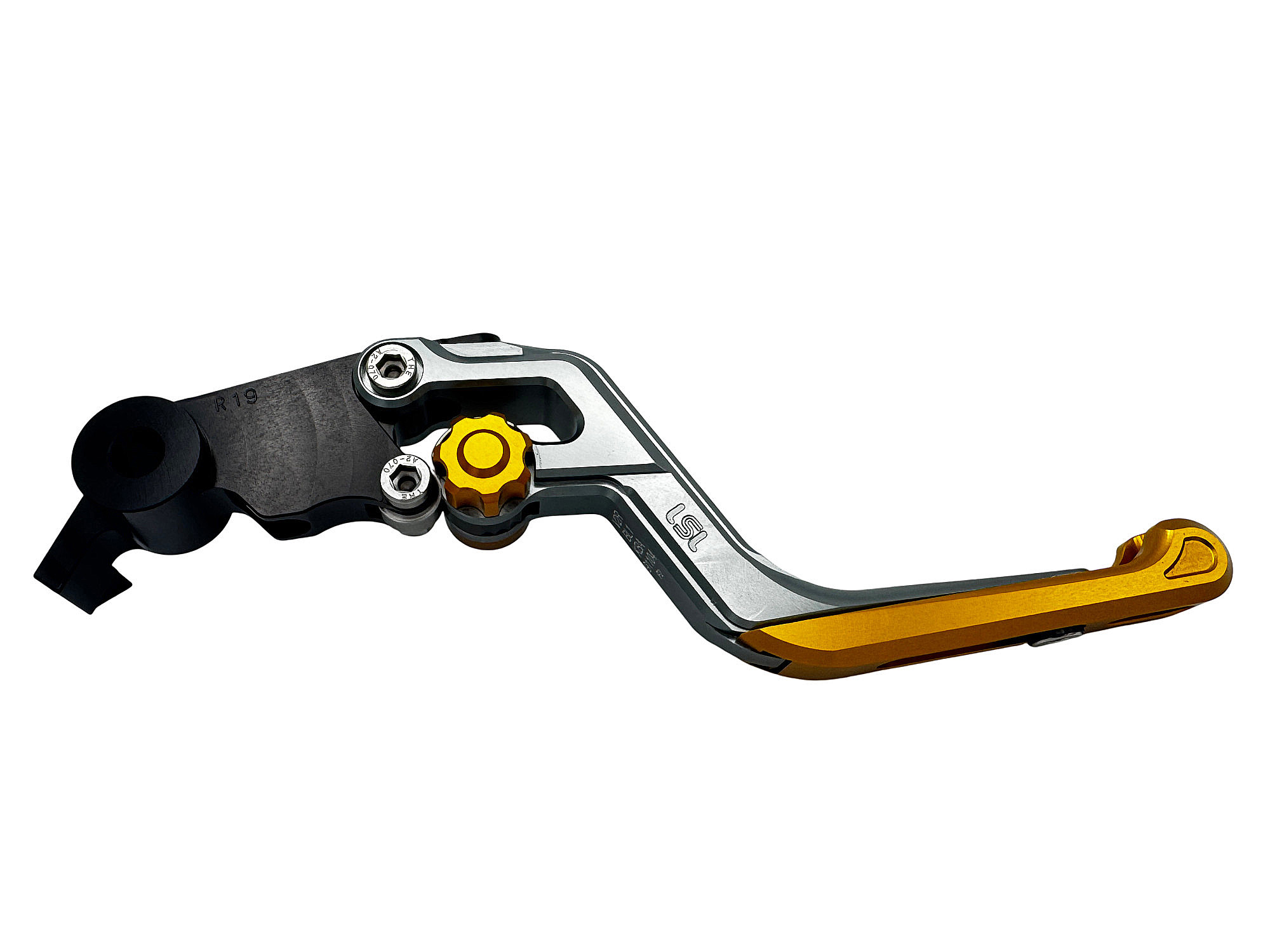 LSL ERGONIA Maneta de Freno R68R Antracita/Oro/Oro