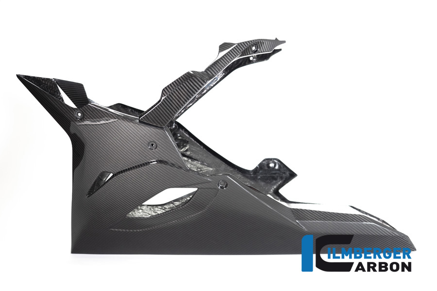 Subcarenado de Carbono Ilmberger para Escape de Competición, Carbono