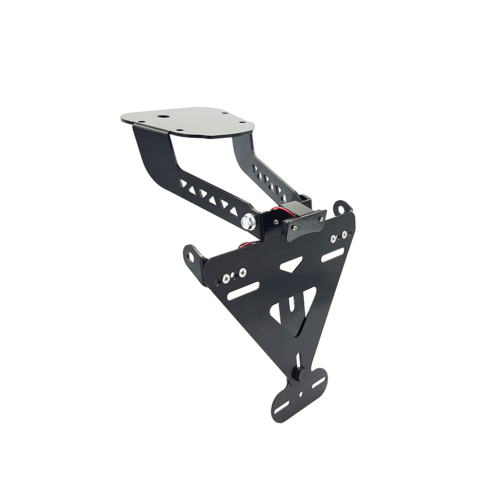 Soporte de matrícula alpha Technik para Honda NC750; Tipo RC88,RC89,RC90; Año del modelo 2016-
