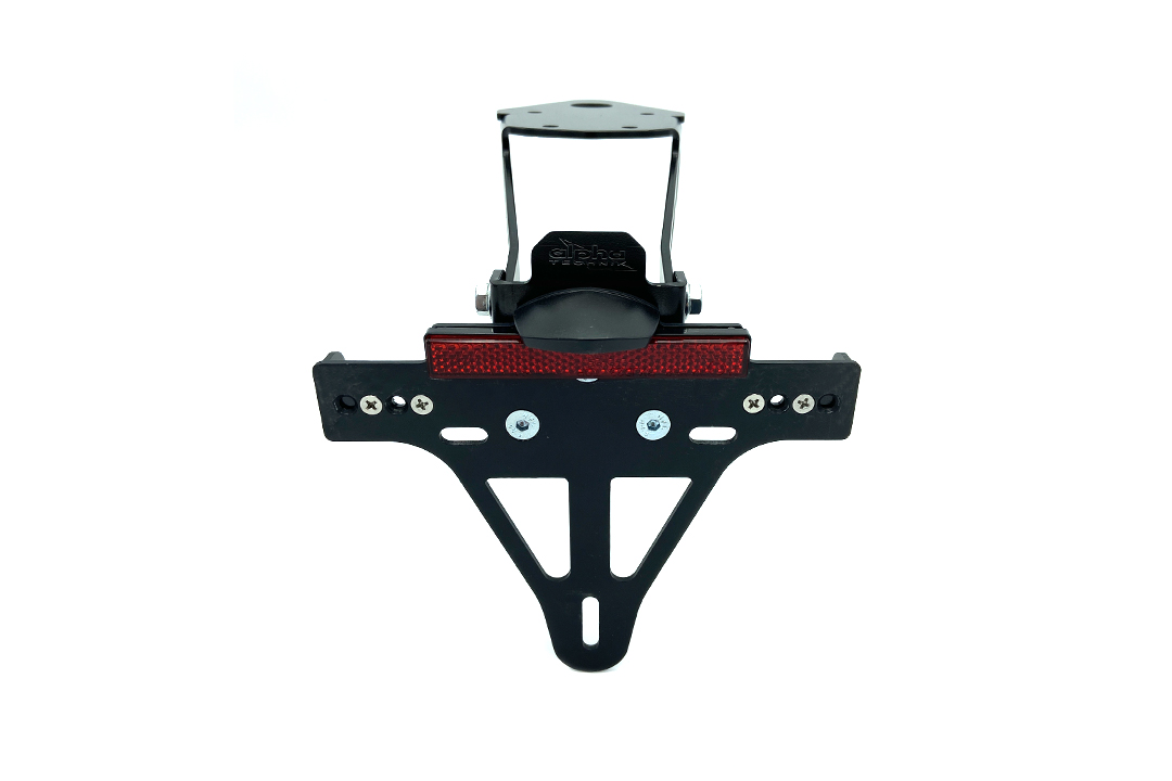 Soporte de matrícula alpha Technik para Kawasaki Ninja ZX-10R a partir del año de modelo 2022-