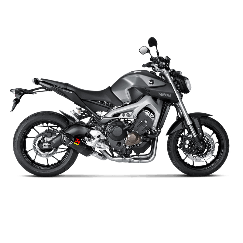 Akrapovic Racing Line (Carbon) sistema de escape para Yamaha MT-09/FZ-09 2014-2020, XSR900 2016-2020