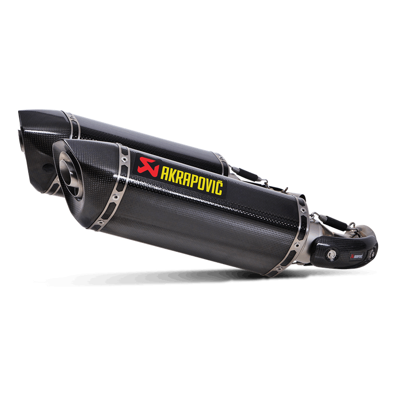 Escape Akrapovic Slip-On Line (Carbon) para Ducati Monster 1100/1100S 2009-2010, Monster 696 2008-2014, Monster 796/795 2010-2014