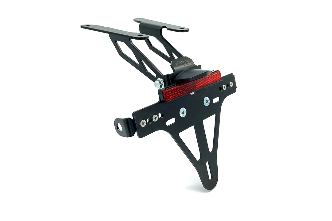Soporte de matrícula alpha Technik para KTM 390 Adventure a partir del año modelo 2020, Tipo: KTM Is Adventure