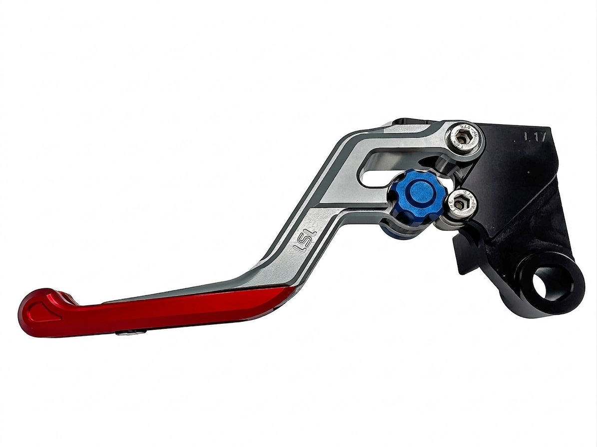 LSL ERGONIA maneta del embrague L09R Plata/Azul/Rojo