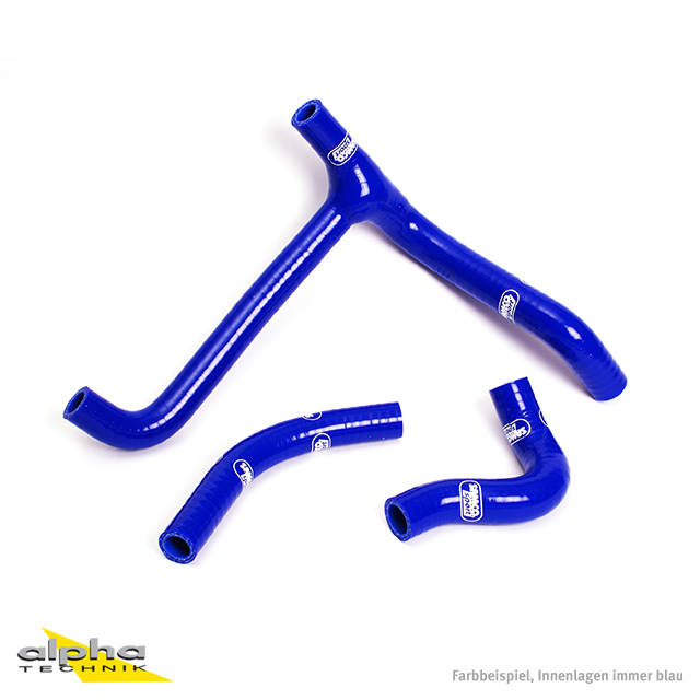 Kit de mangueras de silicona SAMCO SPORT azul para Suzuki RMZ450 año del modelo 2006-2007