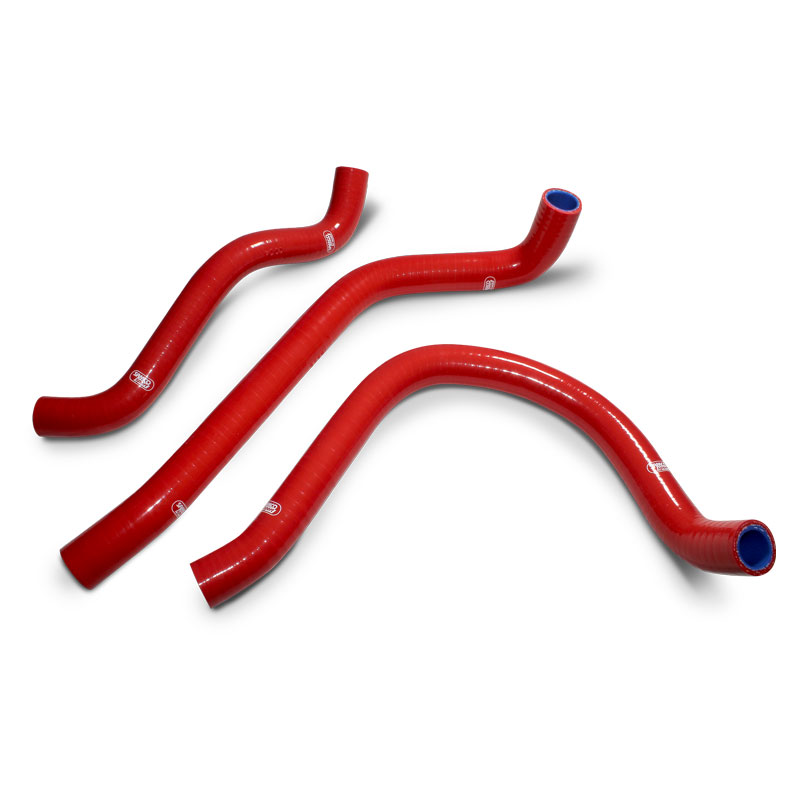 Kit de mangueras de silicona SAMCO SPORT rojo para Yamaha TZ250 año del modelo 1992-1999