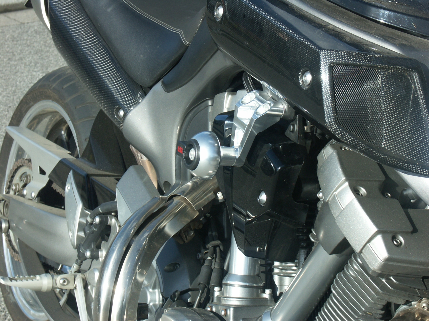 Kit de montaje de topes anticaída LSL para Yamaha MT01, 2005-