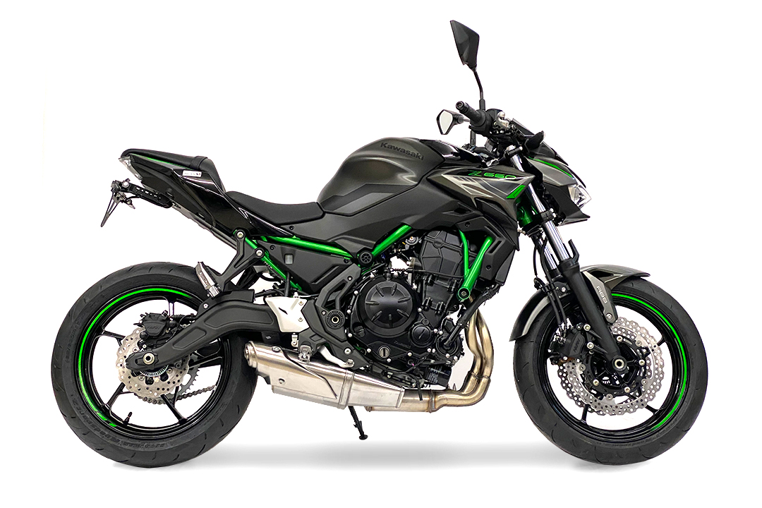Soporte matricula Kawasaki Z650 ABS,Ninja 650 ABS