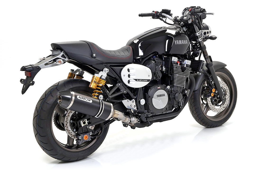 Escape ARROW RACE TECH para Yamaha XJR1300 2007-16 de aluminio, negro