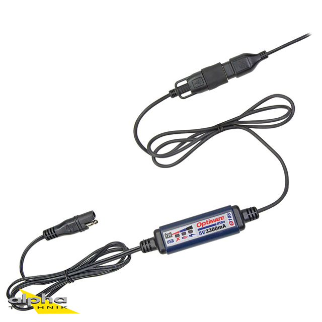 OPTIMATE USB O-108 3300mA USB-cargador de batería SAE