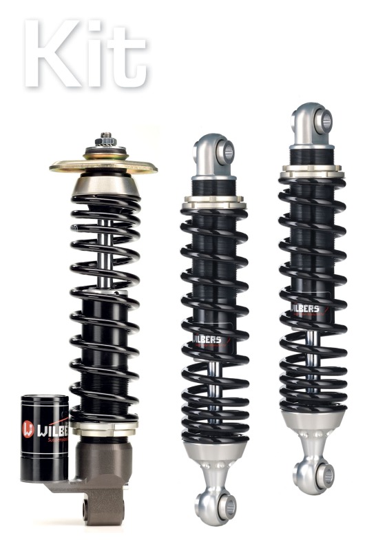 WI amortiguador Set anterior, delanteroe y trasero para Vespa GTS i.e. Super 150 2014-2016