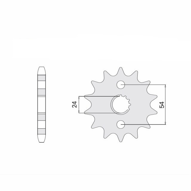 Piñón, 16 dientes, Paso 530
