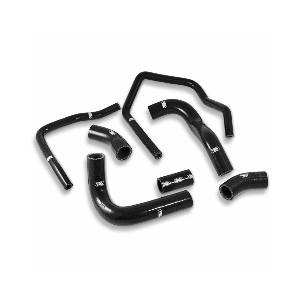 Kit de Mangueras de Silicona SAMCO SPORT negro para Kawasaki ZX9R año del modelo 1998-2003