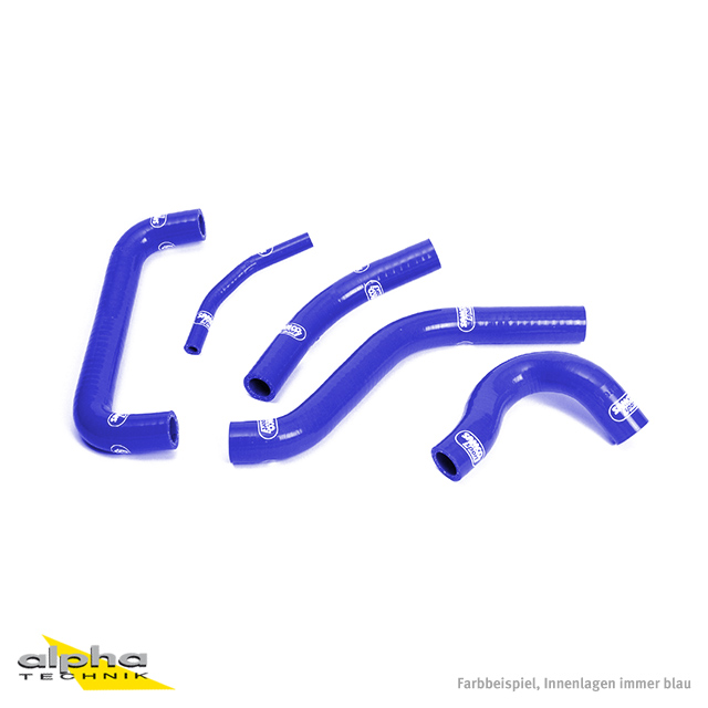 Kit de mangueras de silicona SAMCO SPORT azul para Suzuki RMZ450 año del modelo 2004-2005