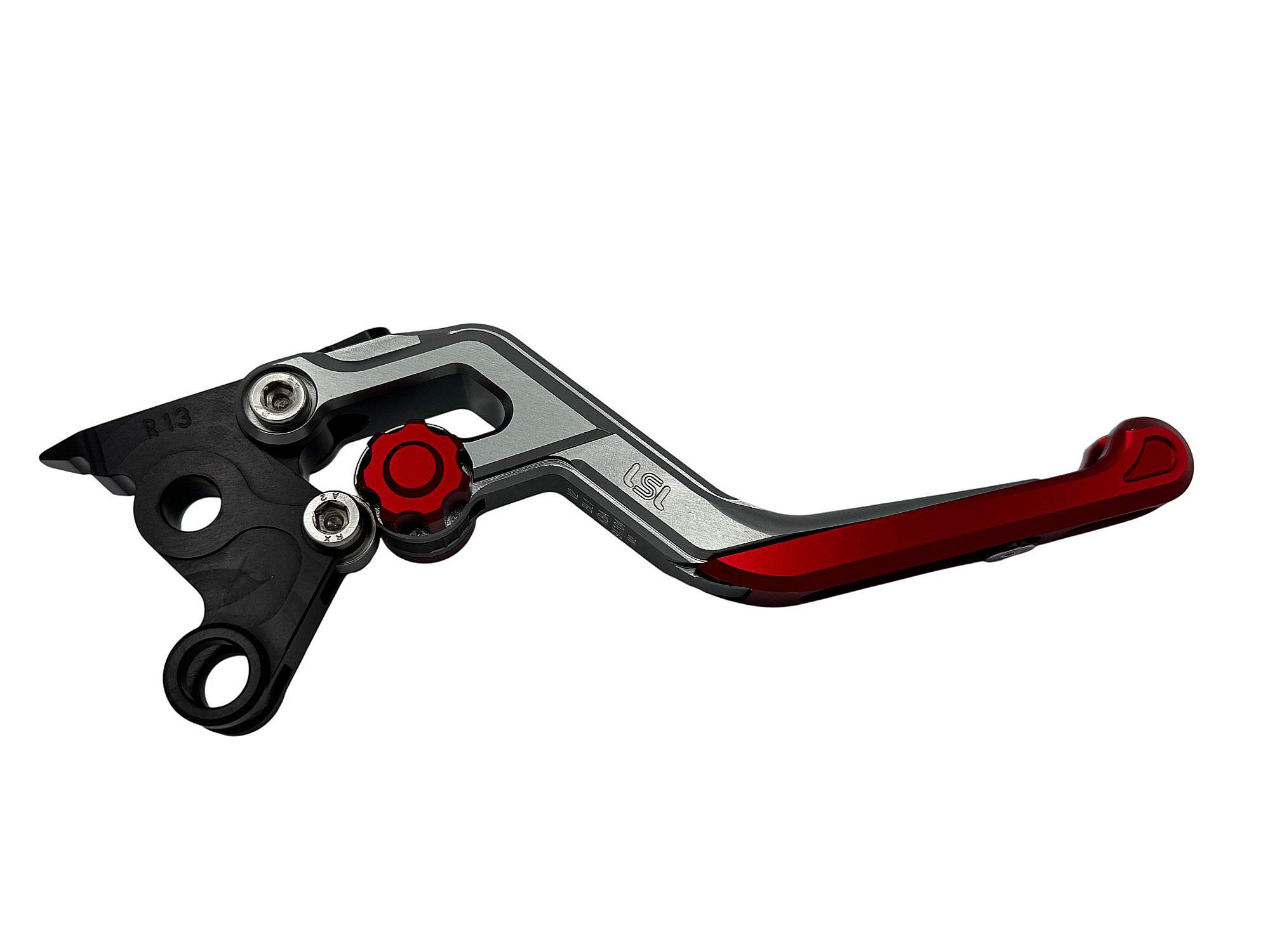 LSL ERGONIA Maneta de freno R21 Antracita/Rojo/Rojo