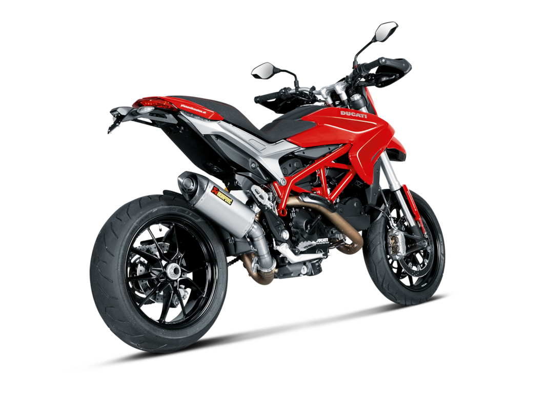 Tubo de conexión Akrapovic (Titanio) sistema de escape para Ducati Hypermotard Año del modelo 2013-2018 Hyperstrada Año del modelo 2013-2018