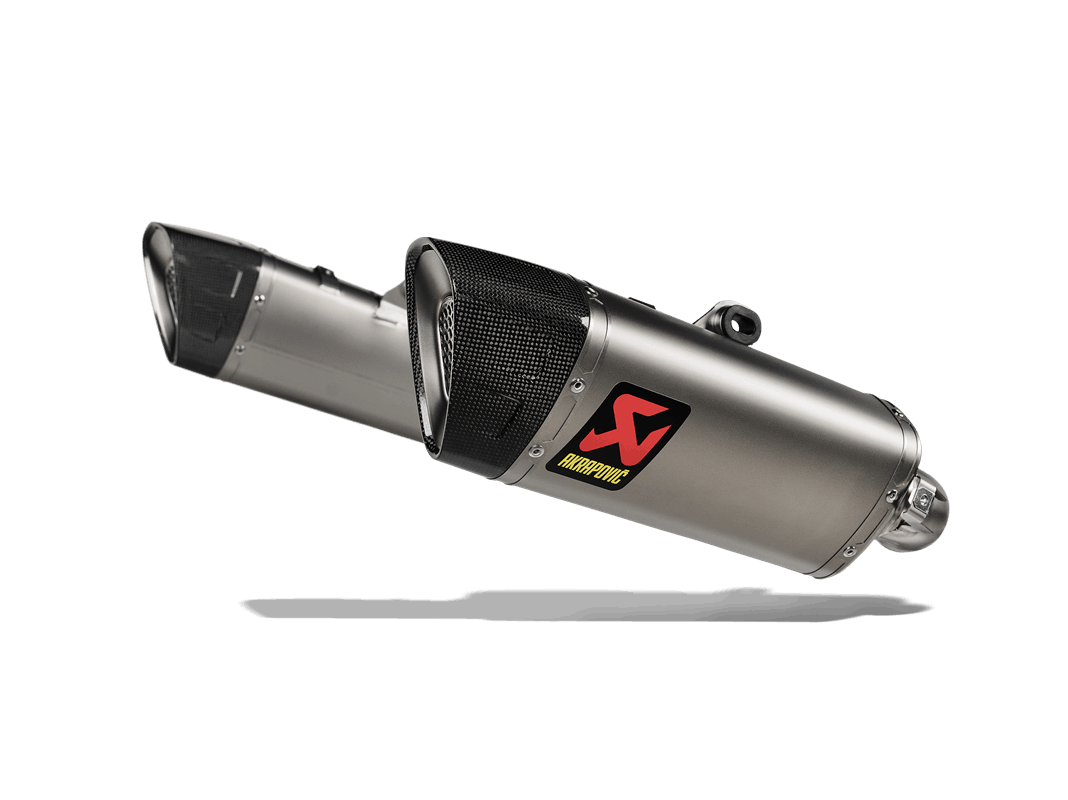 Akrapovic Slip-On Line (Titanium) Escape para Ducati Hypermotard 698 Mono / RVE, Año del modelo 2024-2025