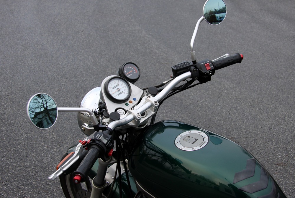 Kit LSL Superbike con certificado de piezas para Yamaha SRX600 Tipo 1XM/L, 1986-1990, plata, (Tipo A)