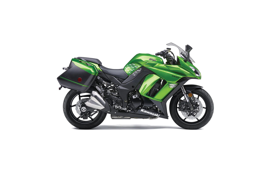 Almohadillas de tracción Stompgrip negras, para Kawasaki Z1000SX (2011-2017)