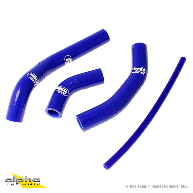 Kit de mangueras de silicona SAMCO SPORT azul para Honda RS250, años de modelo 1993-2000