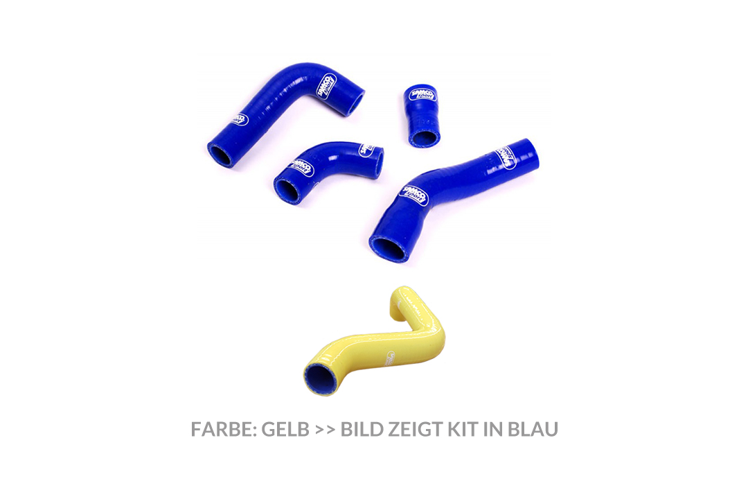SAMCO SPORT Kit de mangueras de silicona amarillo para Yamaha TRX850 años de modelo 1996-2000