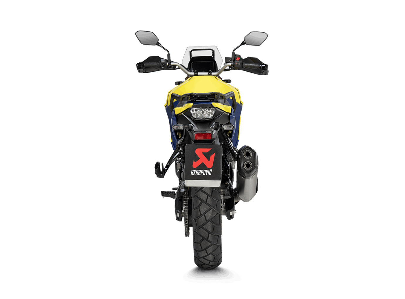 Escape Akrapovic Slip-On Line (Titanio) para Suzuki V-Strom 800 año del modelo 2022-2025