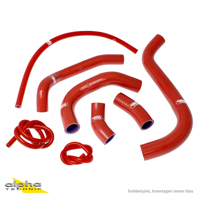 Kit de mangueras de silicona SAMCO SPORT rojo para Honda CB1100SF X11 Año del modelo 1999-2001