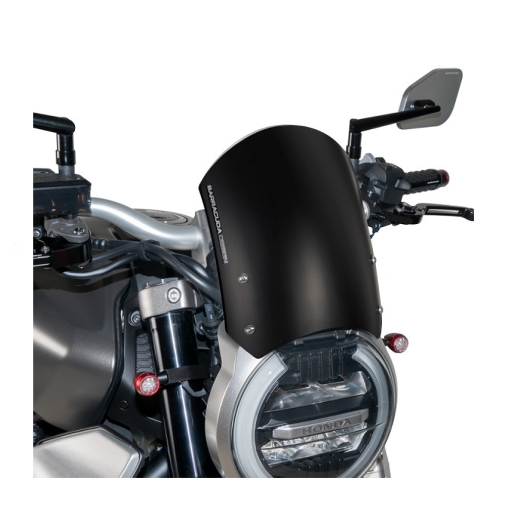 Parabrisas Barracuda Aerosport Aluminio Negro para Honda CB1000R (2018), Honda CB650R (2019 - 2023)
