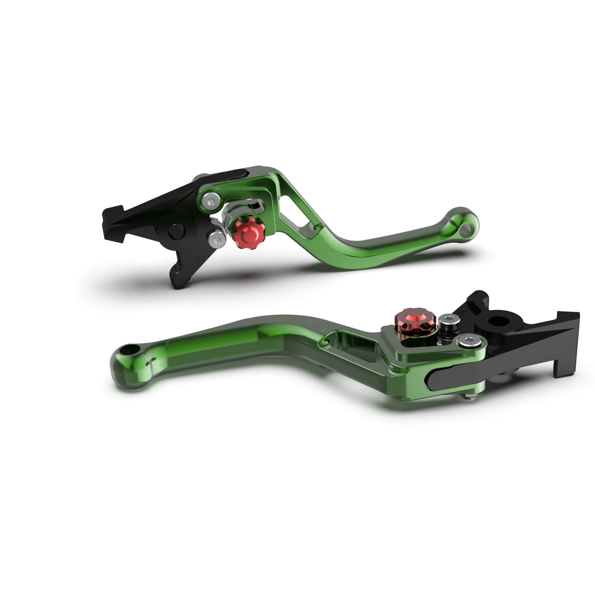 LSL maneta del embrague BOW L45R, corto, verde/rojo