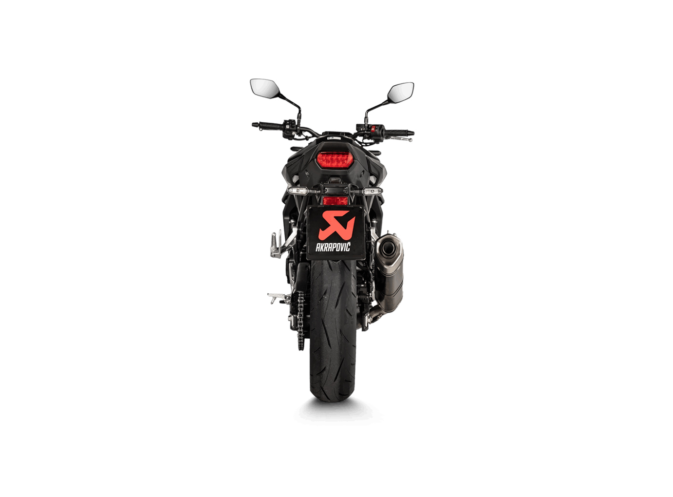 Línea Akrapovic Slip-On (Carbono) para CB 750 Hornet año del modelo 2023-