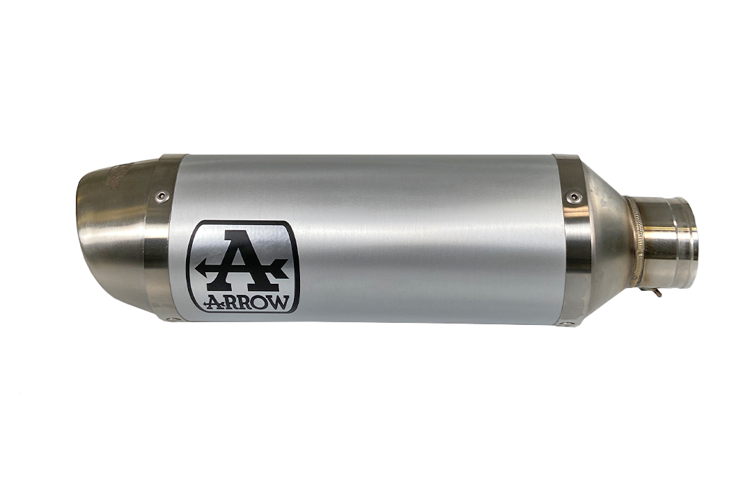 Silenciador ARROW THUNDER Aluminio para Yamaha MT-07 Año modelo 2021-