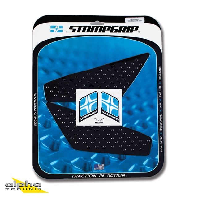 Stompgrip negro, Volcano, para BMW F800R, 2009-2018