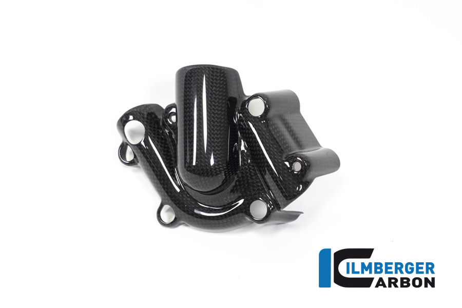 Ilmberger Carbon tapón de la bomba de aguacubierta, brillante, Ducati Monster 1200, 1200S 2017-